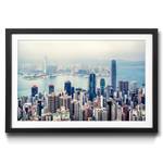 Gerahmtes Bild Hong Skyline Kong
