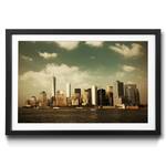 Quadro cornice Manhattan Skyscrapers II Abete / Vetro acrilico