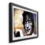 Ingelijste afbeelding Lennon sparrenhout/acrylglas - meerdere kleuren
