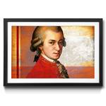 Gerahmtes Bild Mozart
