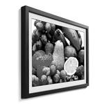 Ingelijste afbeelding Fruits II sparrenhout/acrylglas - zwart/wit