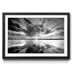 Gerahmtes Bild Heaven on Earth Fichte / Acrylglas - Schwarz / Weiß