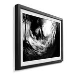 Ingelijste afbeelding Underwater Sky II sparrenhout/acrylglas - zwart/wit