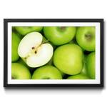 Gerahmtes Bild Apples II Green