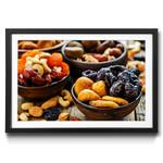 Gerahmtes Bild Oriental Snacks Fichte / Acrylglas