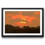 Sundown Indian Gerahmtes Bild