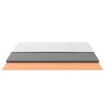 Boxspringbett Aida Komfort Webstoff - Anthrazit - H3