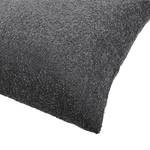 Housse de coussin Touch Acétate / Polyester - Anthracite - 45 x 45 cm