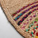 Tapis Graciela Jute / Coton - Multicolore