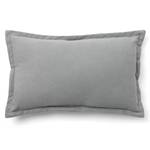 Housses de coussin  Lisette Coton / Polyester - Gris lumineux - 50 x 30 cm