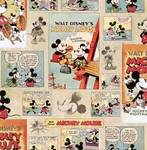 Vliestapete Disney Mickey Vintage Vlies - Mehrfarbig