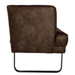 Banquette Rachid Cognac vintage - Largeur : 190 cm