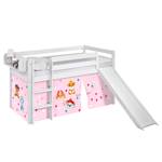 Hochbett Jelle Paw Patrol I Rosa - 90 x 190cm - Mit Rutsche