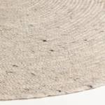Wollteppich Takashi Wolle - Natur - Durchmesser: 150 cm