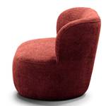 1,5-Sitzer Sofa LOVELOCK Bouclé Stoff Cady: Weinrot