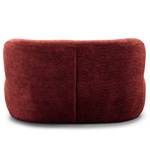 1,5-Sitzer Sofa LOVELOCK Bouclé Stoff Cady: Weinrot