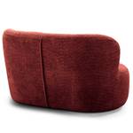 1,5-Sitzer Sofa LOVELOCK Bouclé Stoff Cady: Weinrot