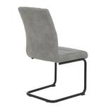 Chaise cantilever Caliento Gris - Lot de 4