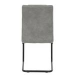 Chaise cantilever Caliento Gris - Lot de 4