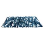 Badmat Urdu katoen/polyester - Blauw