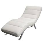 Chaise relax Kasson Tissu Bouclé Abby: Gris clair - Argenté