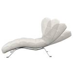 Chaise relax Kasson Tissu Bouclé Abby: Gris clair - Argenté