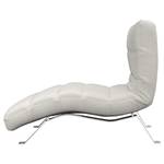 Chaise relax Kasson Tissu Bouclé Abby: Gris clair - Argenté