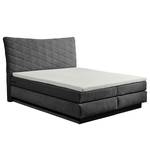 Boxspringbett Viktor Microvelours Thala: Anthrazit