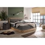 Boxspring Woodville Microvezel Zari: Grijs