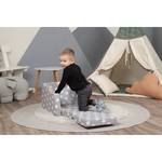 Canapé enfant White Stars Tissu - Gris / Blanc