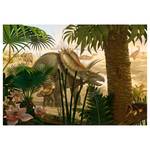 Fototapete Anchieratops Jungle Multicolor - Andere - 400 x 280 x 0.1 cm