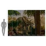Fotobehang Anchieratops Jungle Meerkleurig - Andere - 400 x 280 x 0.1 cm