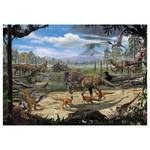 Fotomurale Dinosaurs on the Shore Multicolore - Altro - 400 x 280 x 0.1 cm