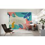 Papier peint Jungle Rendezvous Multicolore - Autres - 400 x 280 x 0.1 cm