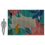Papier peint Jungle Rendezvous Multicolore - Autres - 400 x 280 x 0.1 cm