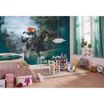 Fotobehang Merida Riding Meerkleurig - Andere - 400 x 280 x 0.1 cm
