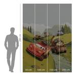 Papier peint Cars Camping Multicolore - Autres - 200 x 280 x 0.1 cm