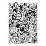 Papier peint Mickey Constructive Multicolore - Autres - 200 x 280 x 0.1 cm