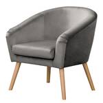 Fauteuil Ida I Velours Ravi: Taupe