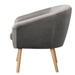 Fauteuil Ida I Velours Ravi: Taupe