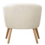 Fauteuil Ida I Tissu Bouclé Nola: Blanc