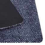 Deurmat/vloerkleed Clean & Go polyamide - Blauw