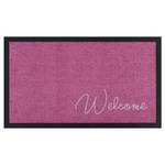 Paillasson Welcome I Polyamide - Rose foncé