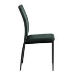 Chaises capitonnées Domenica III (4) Vert olive foncé