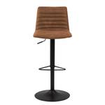 Chaises de bar Kimmy (lot de 2) Cognac