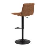 Chaises de bar Kimmy (lot de 2) Cognac