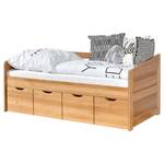 Sofabett Mini Micki mit 4er Schubkästen - Buche - 4