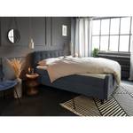 Letto boxspring Nordic Tessuto TBO: 19 woven grey - 180 x 200cm - H3