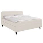 Boxspringbett Nordic Webstoff - Chenille GCP: 11 zinc - 140 x 200cm - H3