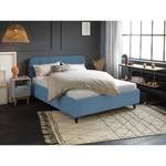 Letto imbottito Nordic Bed Tessuto TSV: 16 cornflower - 140 x 200cm - Con testiera - Senza materasso